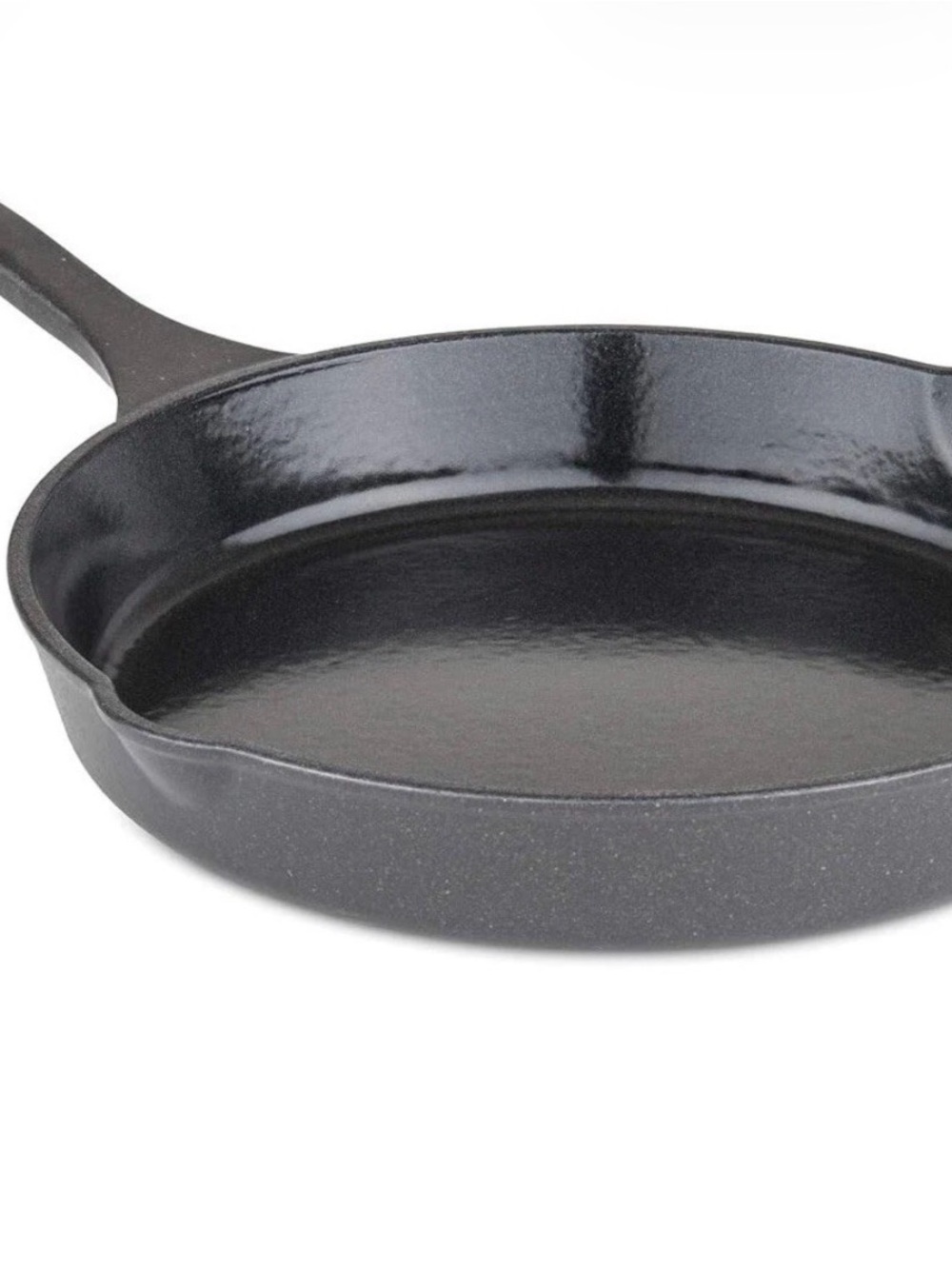 Viking Black Cast Iron Skillet Pan - Pre-Seasoned Heavy-Duty Frying Pan